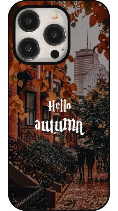 iPhone 15 Pro Case Hülle - Autumn 25 Hello autumn