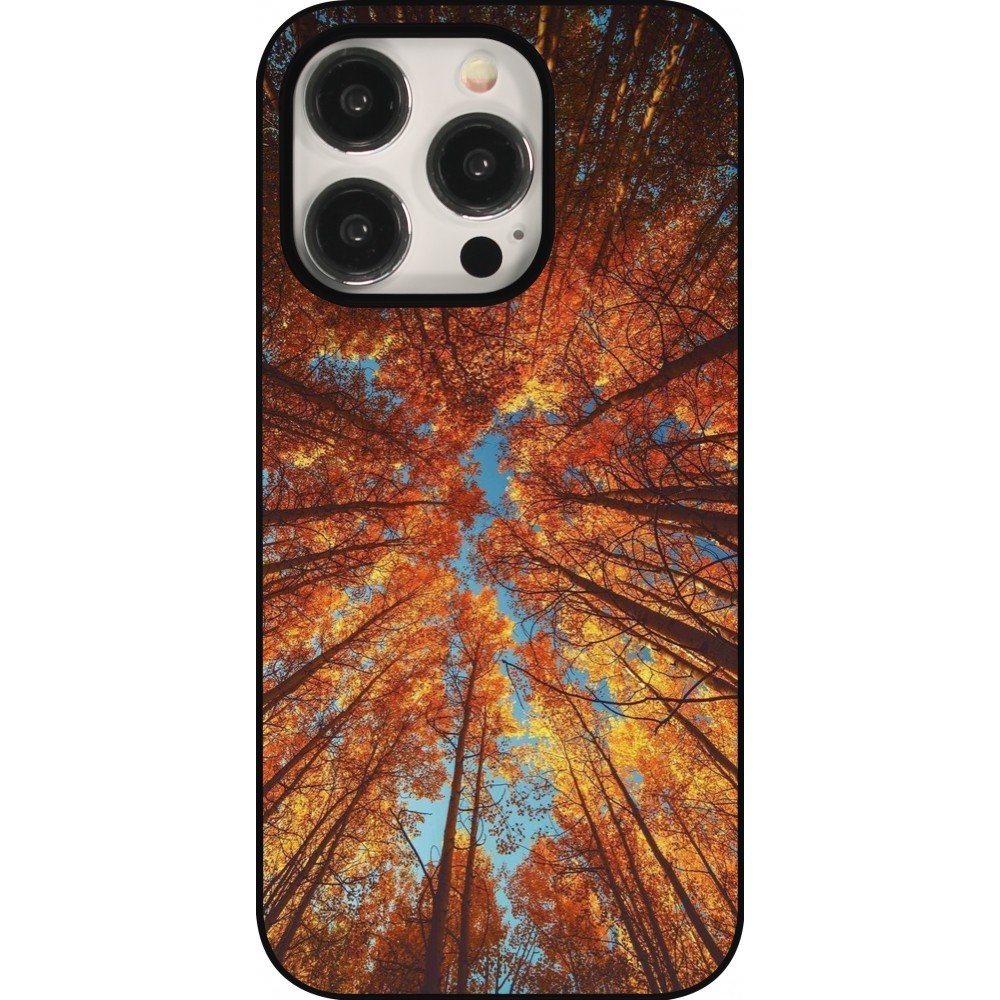 iPhone 15 Pro Case Hülle - Autumn 25 Trees
