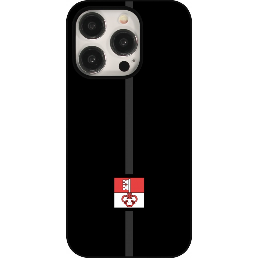 Coque iPhone 15 Pro - Canton OW noir