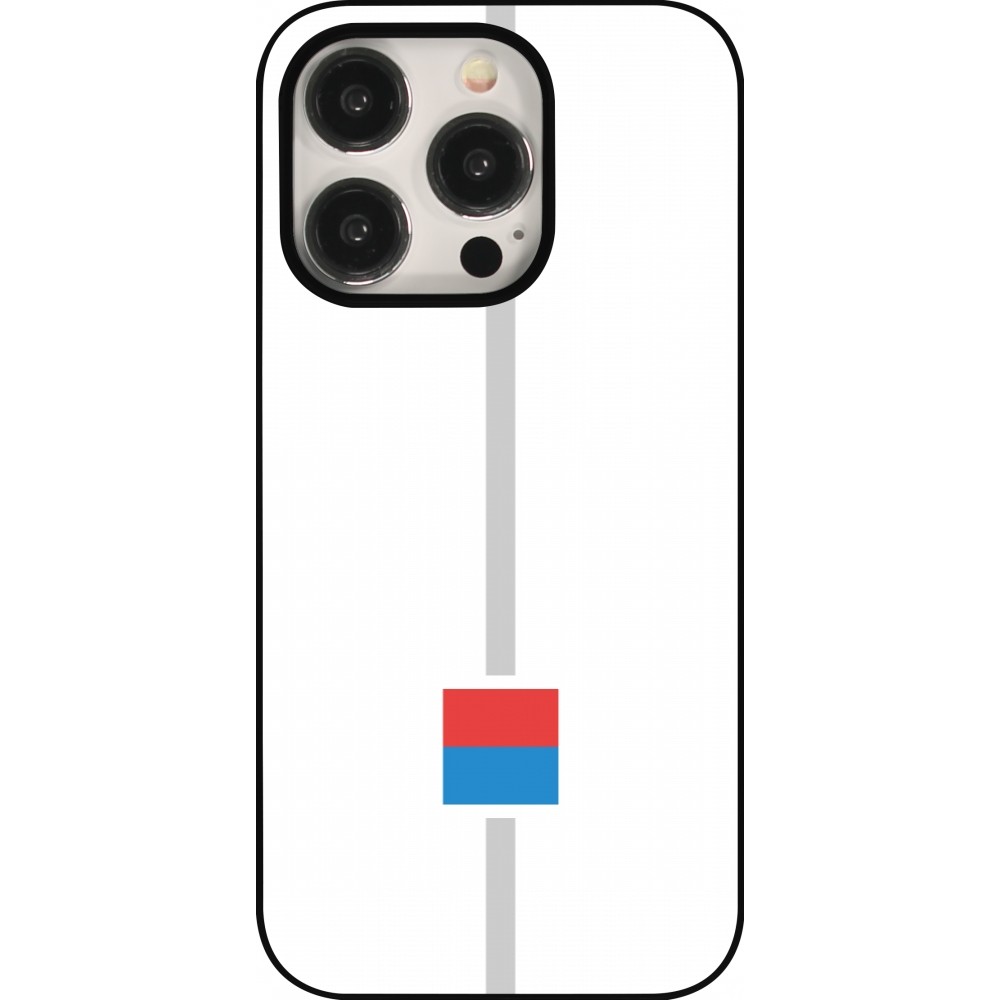 iPhone 15 Pro Case Hülle - Kanton TI weiss