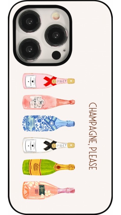 Coque iPhone 15 Pro - Champagne Please