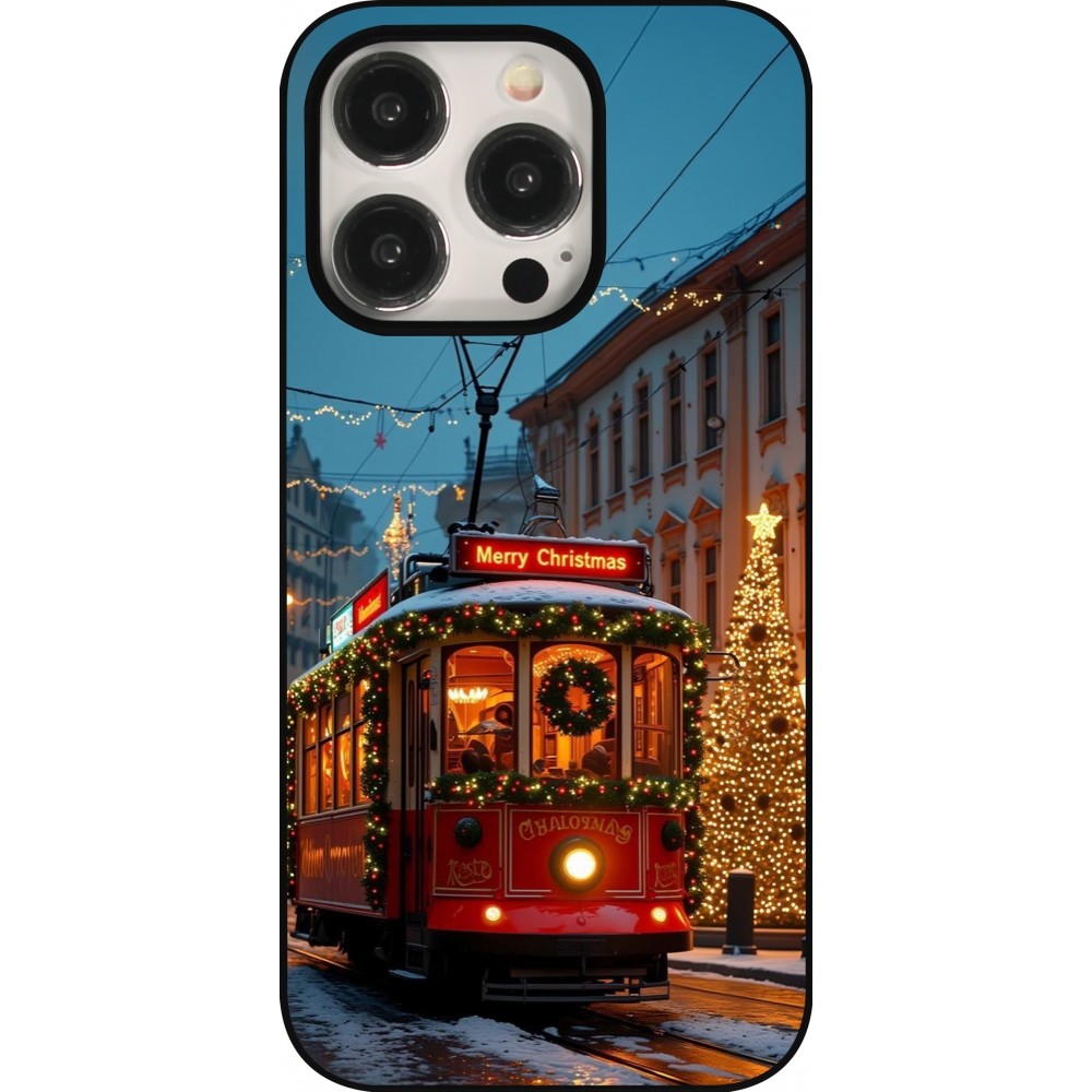 Coque iPhone 15 Pro - Christmas 25 Xmas Train