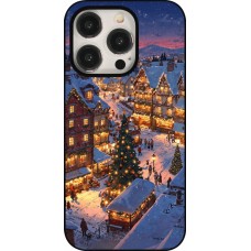Coque iPhone 15 Pro - Christmas 25 Xmas Village