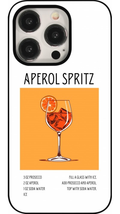 iPhone 15 Pro Case Hülle - Cocktail Rezept Aperol Spritz