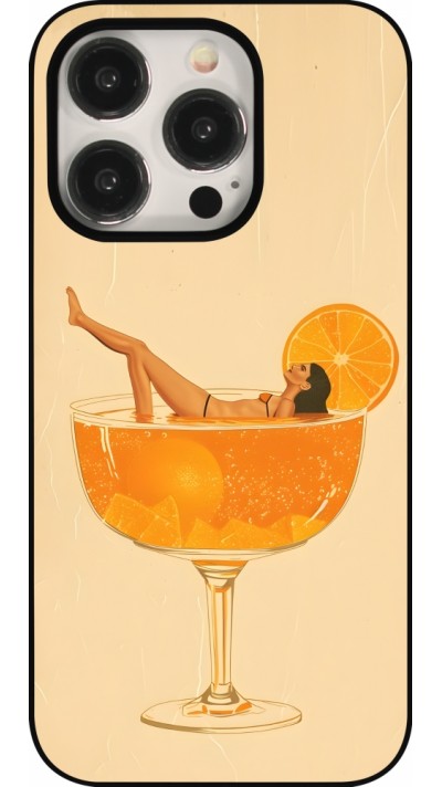 Coque iPhone 15 Pro - Cocktail bain vintage