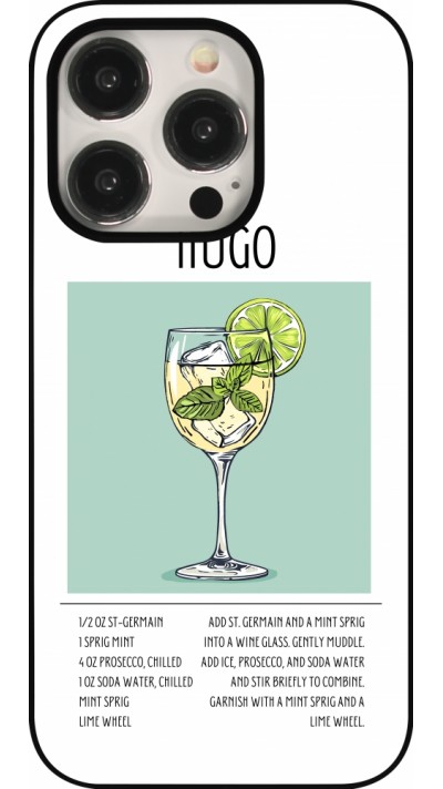 Coque iPhone 15 Pro - Cocktail recette Hugo