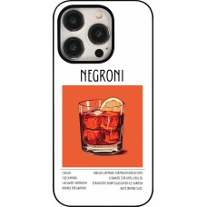 Coque iPhone 15 Pro - Cocktail recette Negroni