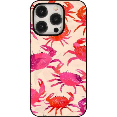 iPhone 15 Pro Case Hülle - Crabs Paint