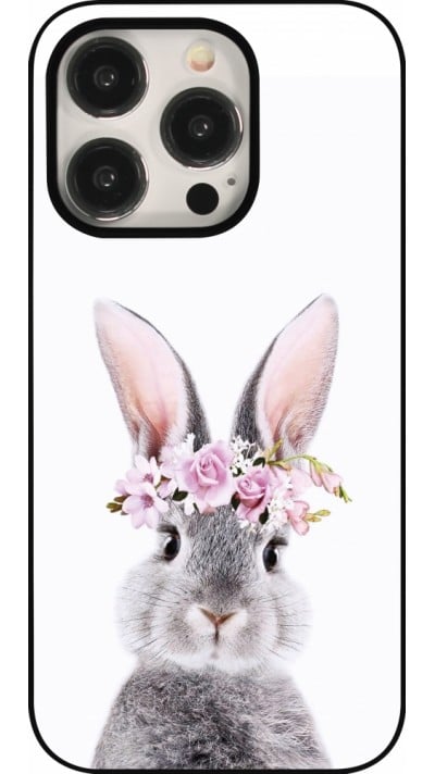 Coque iPhone 15 Pro - Easter 2023 flower bunny