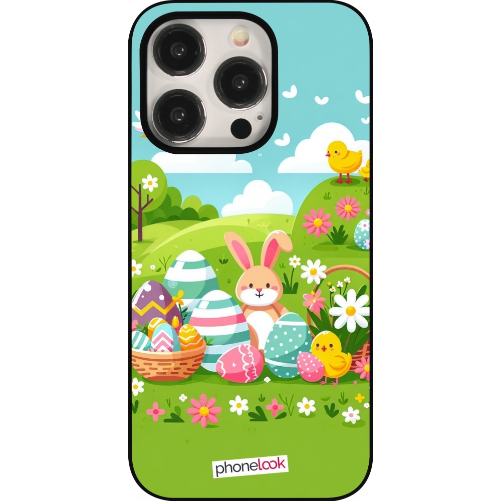 Coque iPhone 15 Pro - Easter 2025 Green