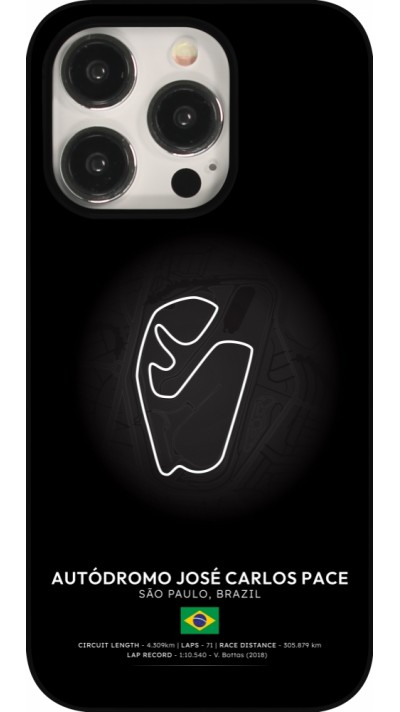 Coque iPhone 15 Pro - F1 Track 2025 Brazil