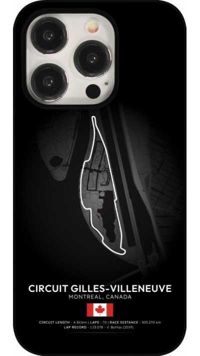 Coque iPhone 15 Pro - F1 Track 2025 Canada