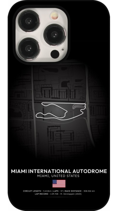 Coque iPhone 15 Pro - F1 Track 2025 Miami
