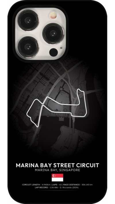Coque iPhone 15 Pro - F1 Track 2025 Singapore