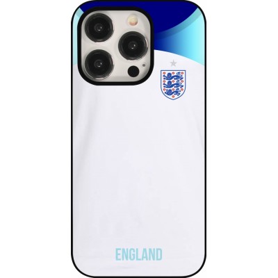 iPhone 15 Pro Case Hülle - England 2022 personalisierbares Fußballtrikot