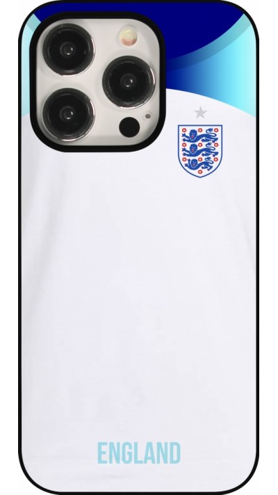 Coque iPhone 15 Pro - Maillot de football Angleterre 2022 personnalisable