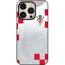 iPhone 15 Pro Case Hülle - Kroatien 2022 personalisierbares Fussballtrikot