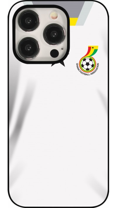 Coque iPhone 15 Pro - Maillot de football Ghana 2022 personnalisable