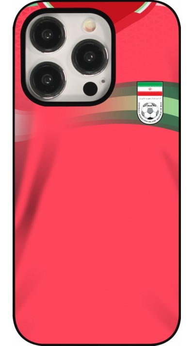 Coque iPhone 15 Pro - Maillot de football Iran 2022 personnalisable