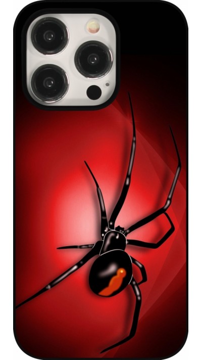 Coque iPhone 15 Pro - Halloween 2023 spider black widow