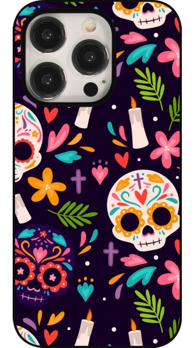 iPhone 15 Pro Case Hülle - Halloween 2023 mexican style