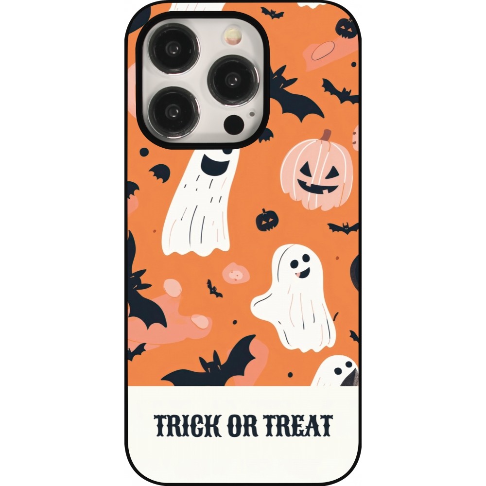 Coque iPhone 15 Pro - Halloween 2025 Trick treat
