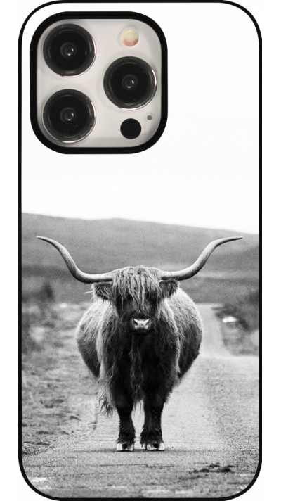 Coque iPhone 15 Pro - Highland cattle