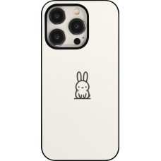 iPhone 15 Pro Case Hülle - Minimal Häschen Süße