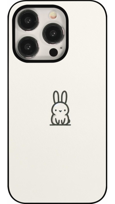 iPhone 15 Pro Case Hülle - Minimal Häschen Süße