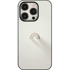 iPhone 15 Pro Case Hülle - Mini Regenbogen Minimal