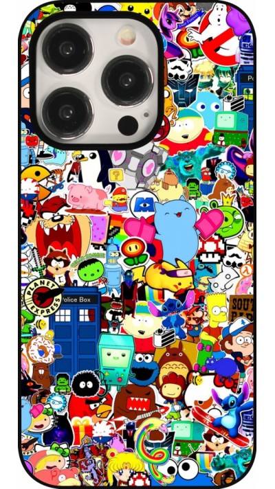 iPhone 15 Pro Case Hülle - Mixed cartoons