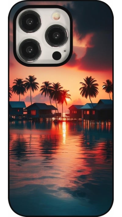 iPhone 15 Pro Case Hülle - Paradies Malediven