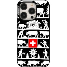 iPhone 15 Pro Case Hülle - Poya Schweiz 1 schwarz