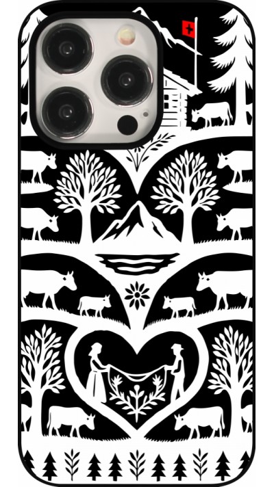 iPhone 15 Pro Case Hülle - Poya Schweiz 2 schwarz