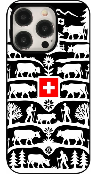 iPhone 15 Pro Case Hülle - Poya Schweiz 3 schwarz