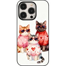 iPhone 15 Pro Case Hülle - Saint Valentines Day 26 Cat Love
