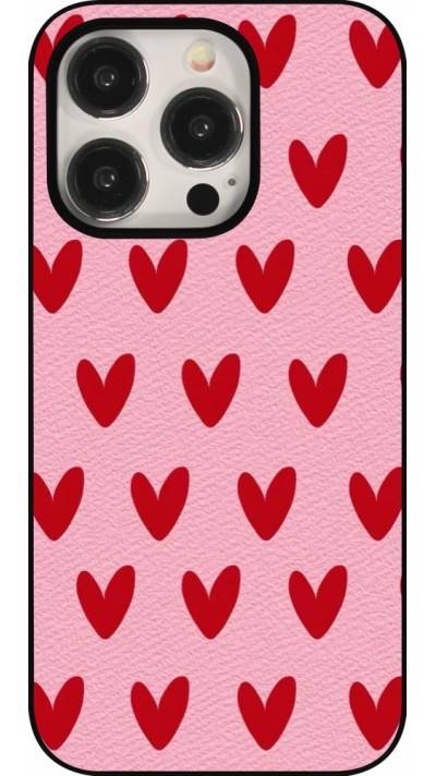 iPhone 15 Pro Case Hülle - Saint Valentines Day 26 Pattern heart