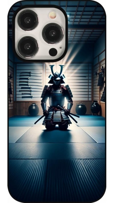 iPhone 15 Pro Case Hülle - Samurai im Gebet