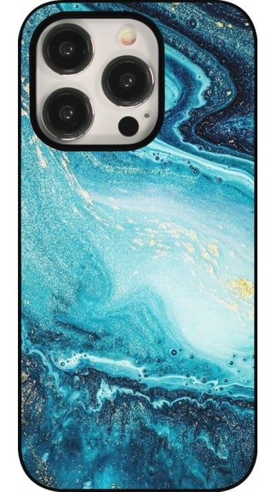 iPhone 15 Pro Case Hülle - Sea Foam Blue