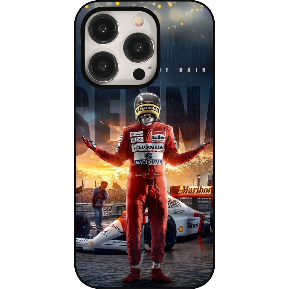 Coque iPhone 15 Pro - Senna The King of Rain