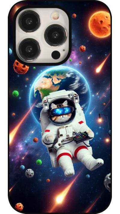 iPhone 15 Pro Case Hülle - VR SpaceCat Odyssee