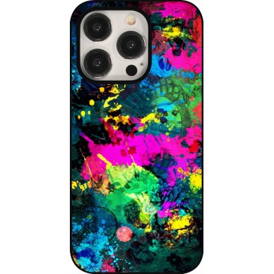 iPhone 15 Pro Case Hülle - Splash paint