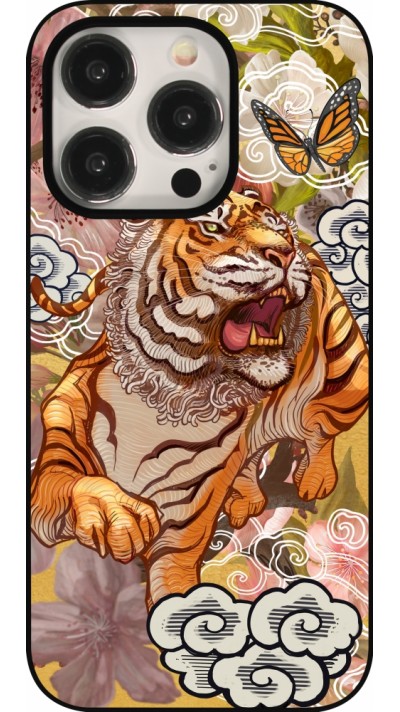 Coque iPhone 15 Pro - Spring 23 japanese tiger