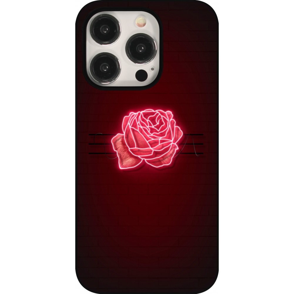 Coque iPhone 15 Pro - Spring 23 neon rose