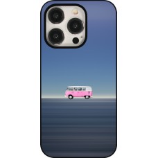 Coque iPhone 15 Pro - Spring 23 pink bus