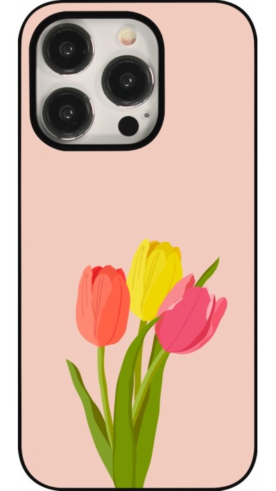 iPhone 15 Pro Case Hülle - Spring 23 tulip trio