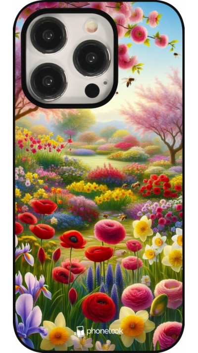 Coque iPhone 15 Pro - Spring 25 Bouquet printemps