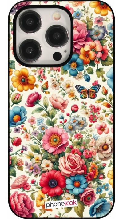 iPhone 15 Pro Case Hülle - Spring 25 fruehling bluetend