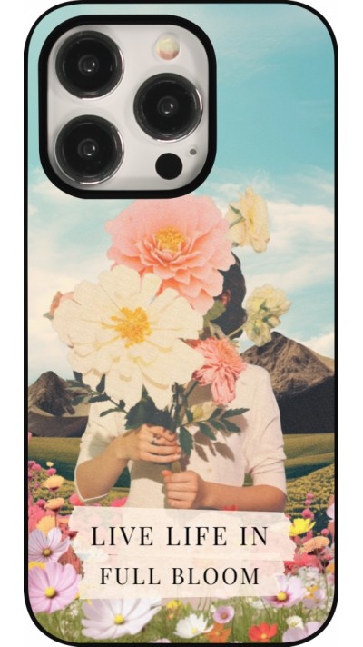 Coque iPhone 15 Pro - Live life in full moon Spring 2026