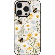 Coque iPhone 15 Pro - Pattern bees Spring 2026